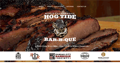 Desktop Screenshot of hogtidebbq.com